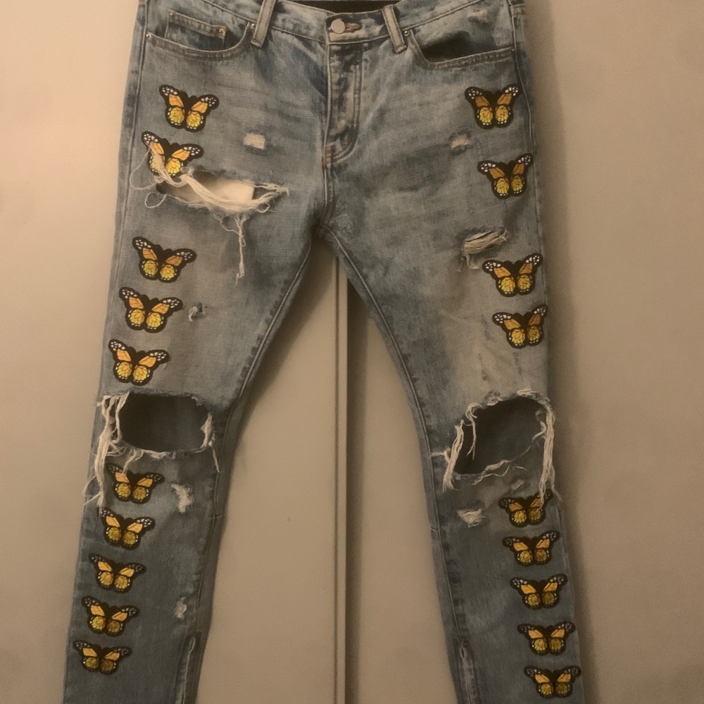 patch work denim - Picture 2 of 3
